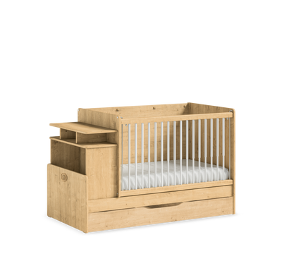 Mocha Baby Masalı Bebek Karyolası Alt Çekmece (70x145 cm)