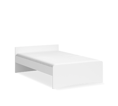 White Başlıksız Karyola (120x200 cm)