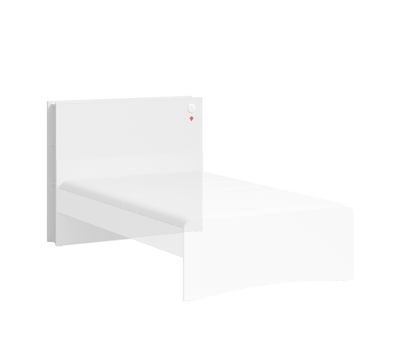 Montes Beyaz Kitaplıklı Başlık 120 cm