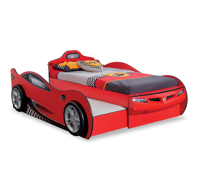 Racecup Araba Yatak Kırmızı (Arkadaş Yataklı)