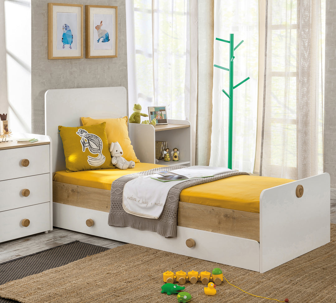 Baby Natura Büyüyen Bebek Karyolası (Ebeveyn Karyolalı) (80x180 cm