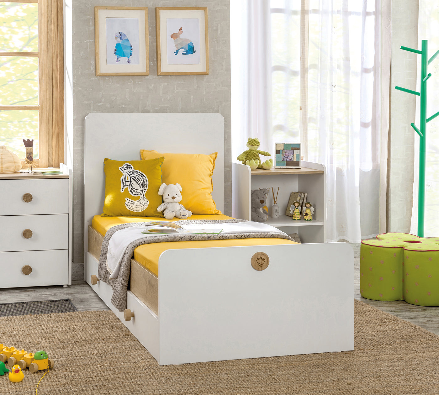 Baby Natura Büyüyen Bebek Karyolası (Ebeveyn Karyolalı) (80x180 cm)