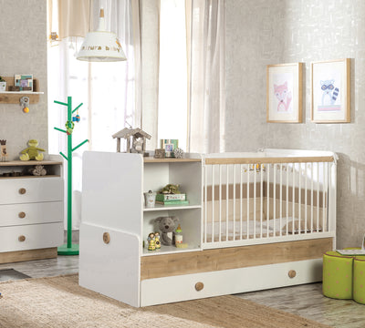 Baby Natura Büyüyen Bebek Karyolası (Ebeveyn Karyolalı) (80x180 cm)