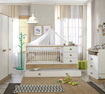 Baby Natura Büyüyen Bebek Karyolası (Ebeveyn Karyolalı) (80x180 cm)