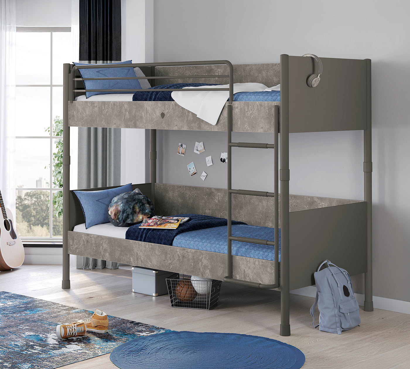 Space Gray Ranza (90x200 cm)