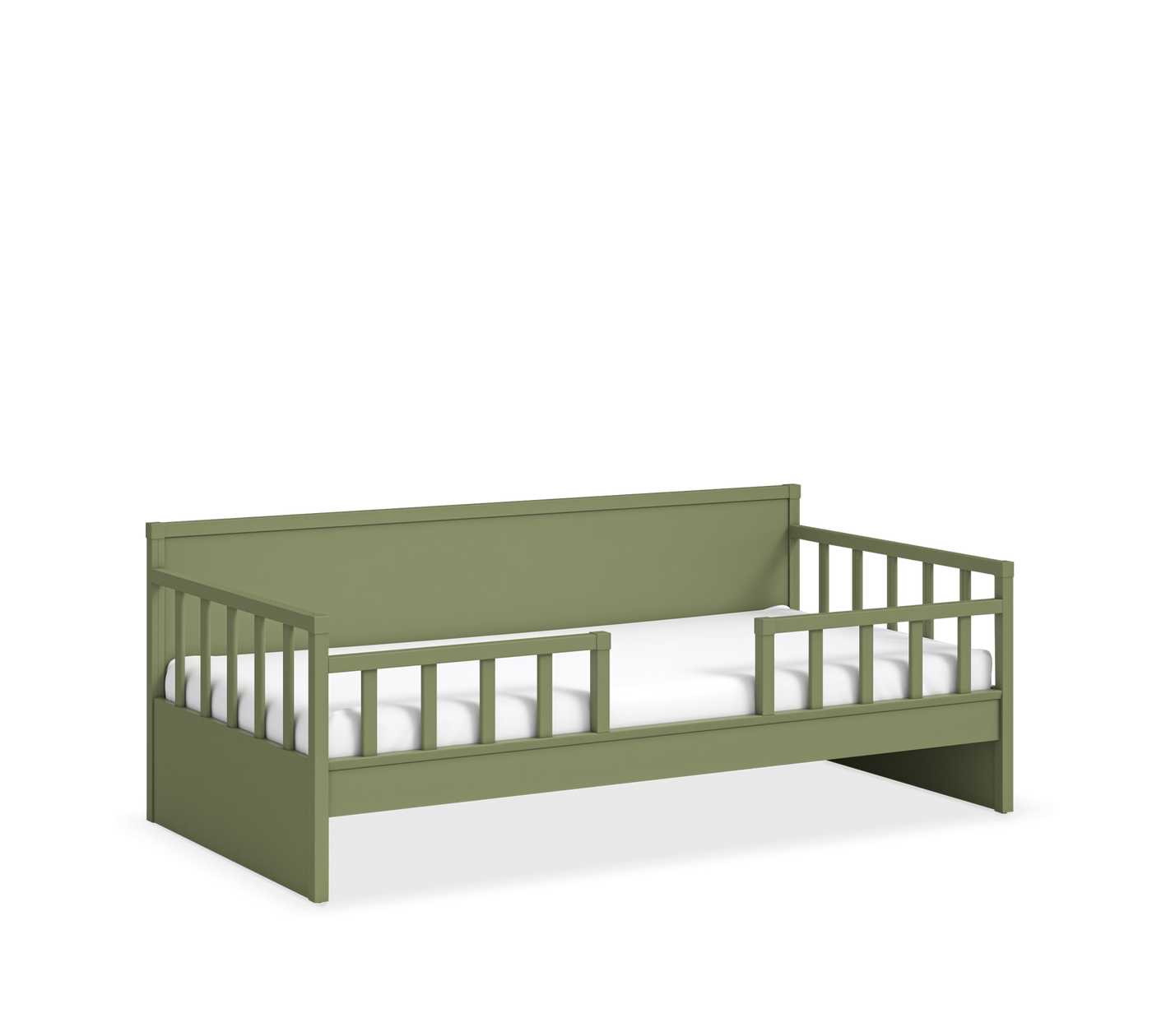 Daybed Çatısız Karyola (Yeşil) (100x200 cm)