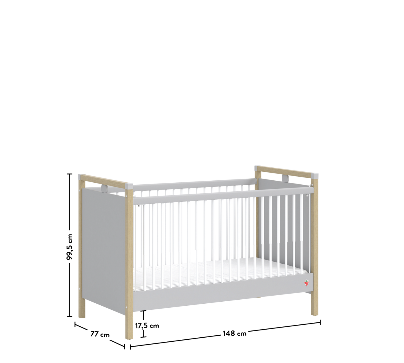 Mino Baby Bebek Karyolası (70x140 cm)