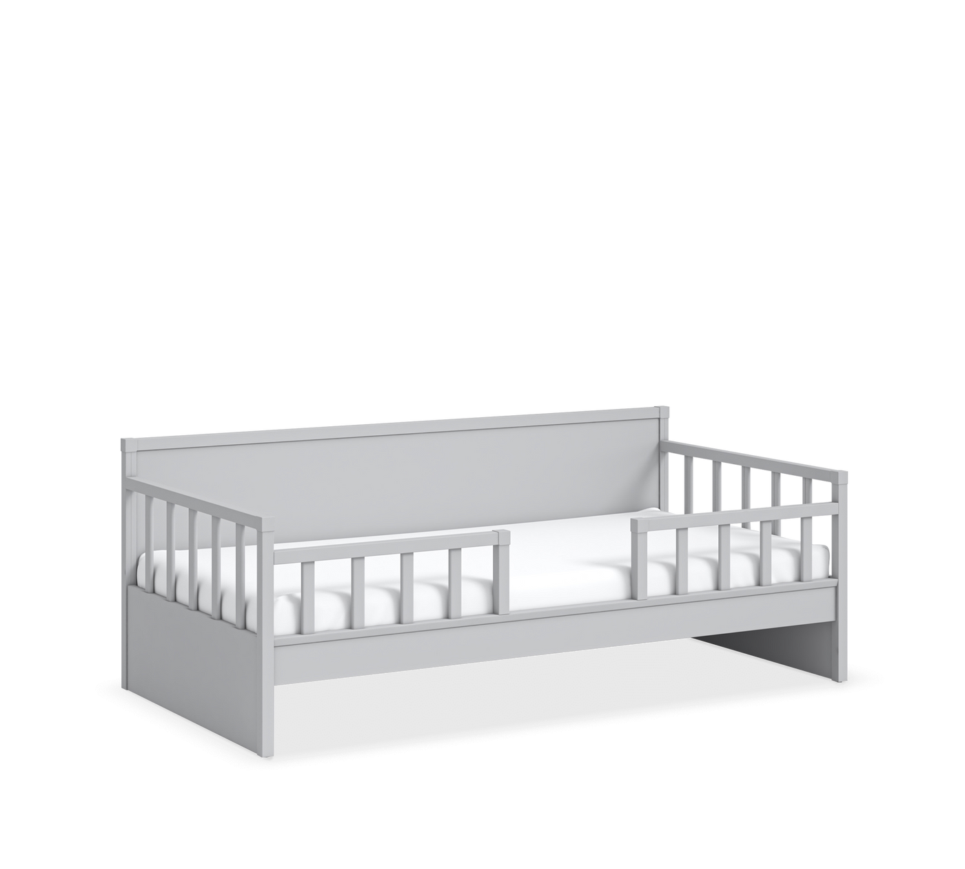 Daybed Çatısız Karyola (Gri) (100x200 cm)