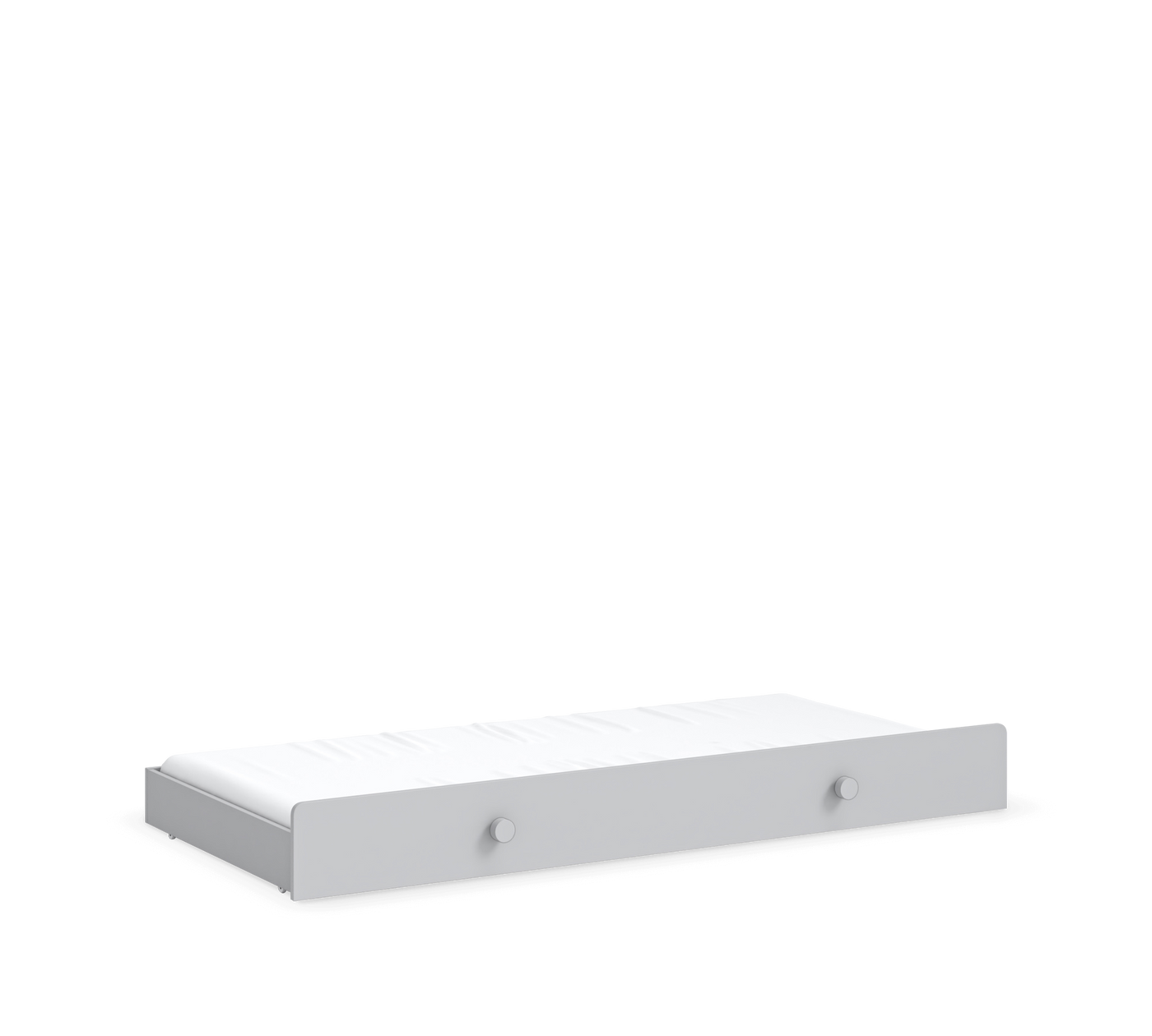 Daybed Çatısız Karyola Gri (Alt Karyolalı) (100x200 cm)