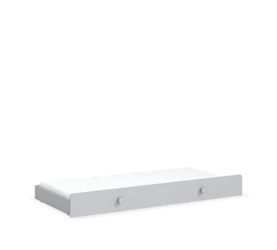Daybed Çatısız Karyola Gri (Alt Karyolalı) (100x200 cm)