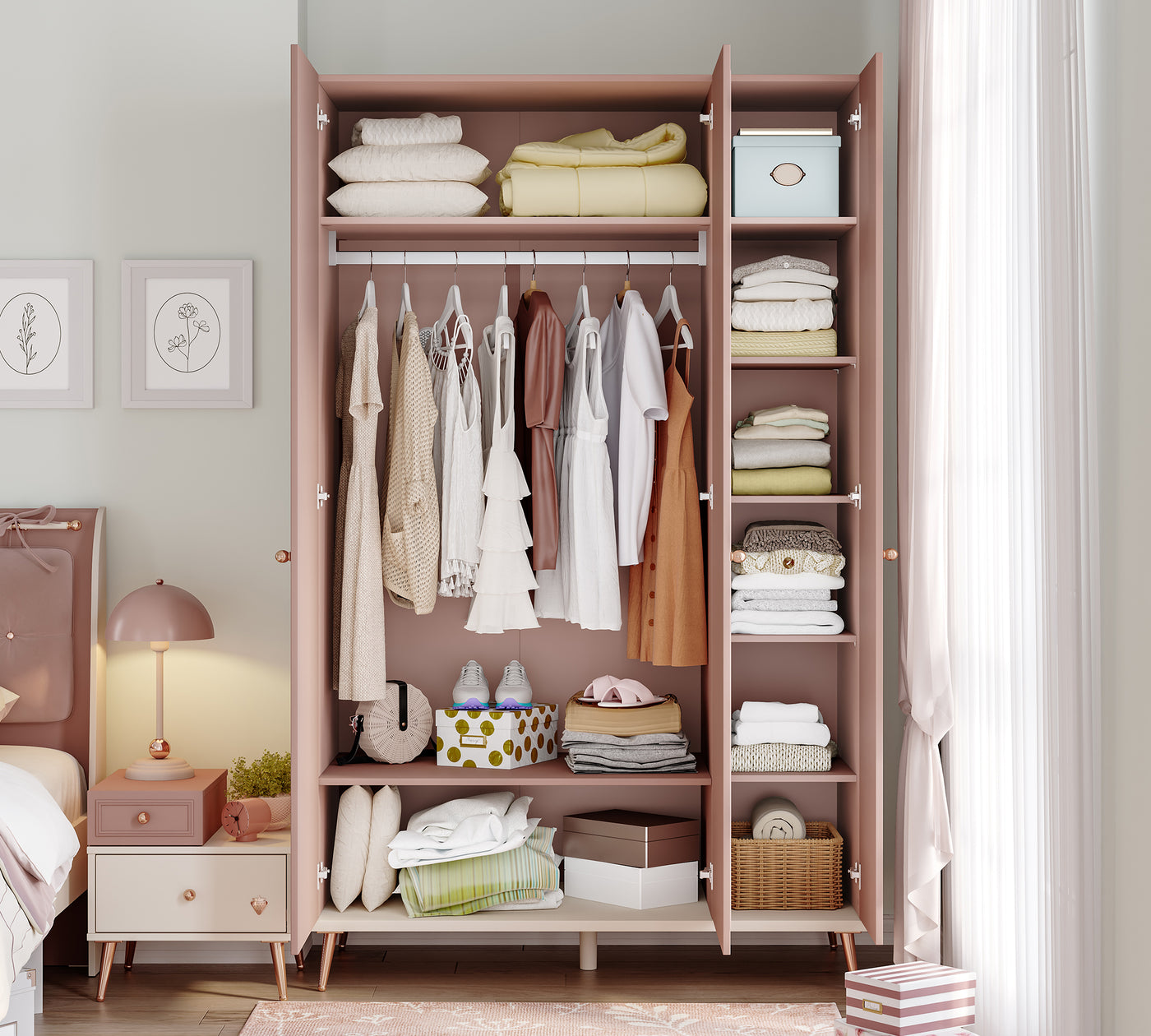 Elegance 3 Kapılı Line Dolap