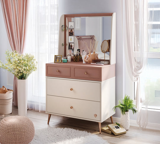Elegance Aynalı Şifonyer | Çilek Odası