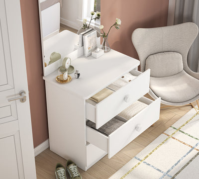 Varia Beyaz Şifonyer Ayna