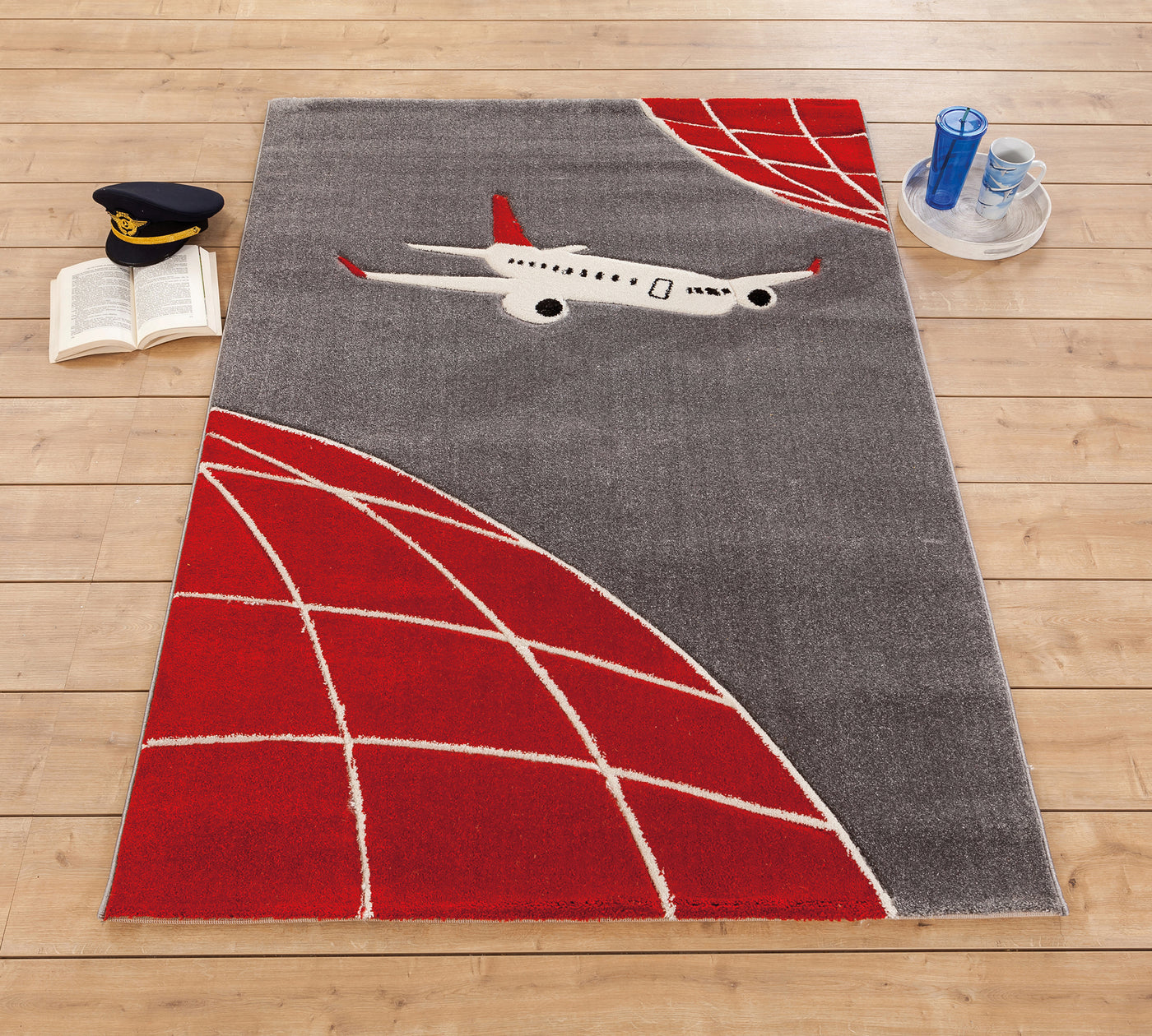 Plane Halı (133x190 cm)