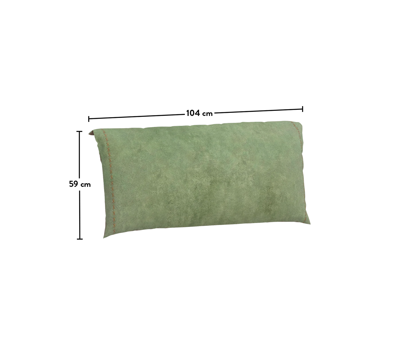 Başlık Yastığı Yeşil-Kahve (100x200 cm)