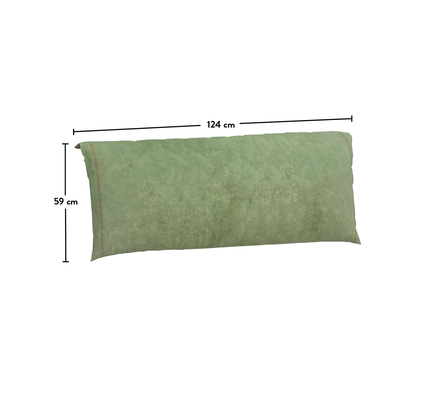 Başlık Yastığı Yeşil-Kahve (120x200 cm)