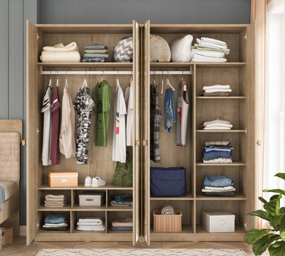 Mocha 4 Kapılı Dolap