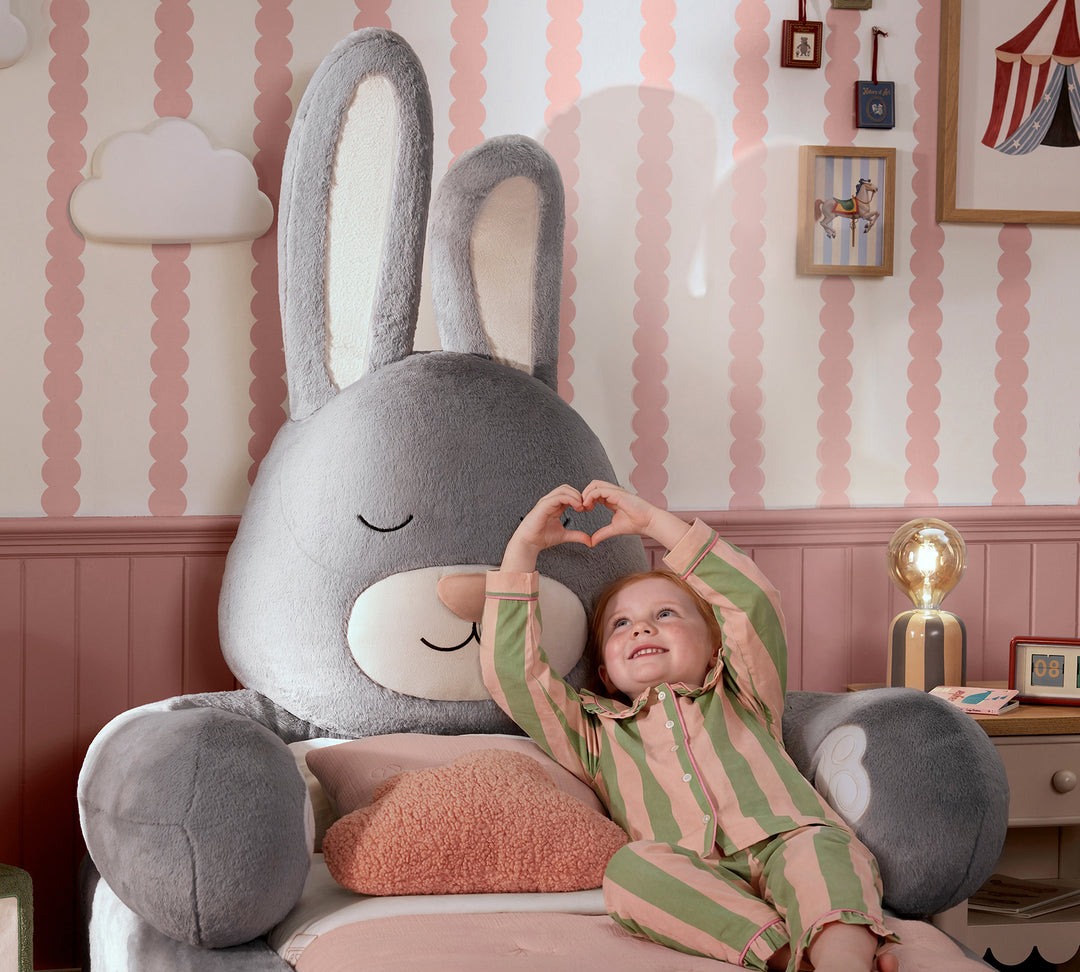 3R 　MOTO BUNNY RADD LOUNGE Bunny Tavşan Karyola | Çilek Odası