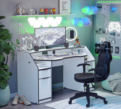 Gaming Masa Beyaz