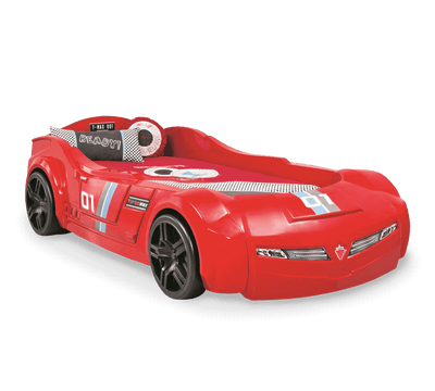 Turbo Max Araba Yatak (Kırmızı) (90x195 cm)